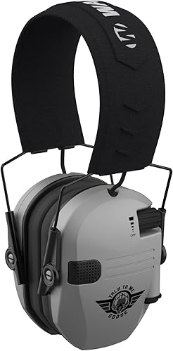 Miniatura 26 de Walker's Razor Slim Ultra Low Profile Compact Design Adjustable Range Shooting Hunting Hearing Protection Electronic Earmuffs Coral,Marrón