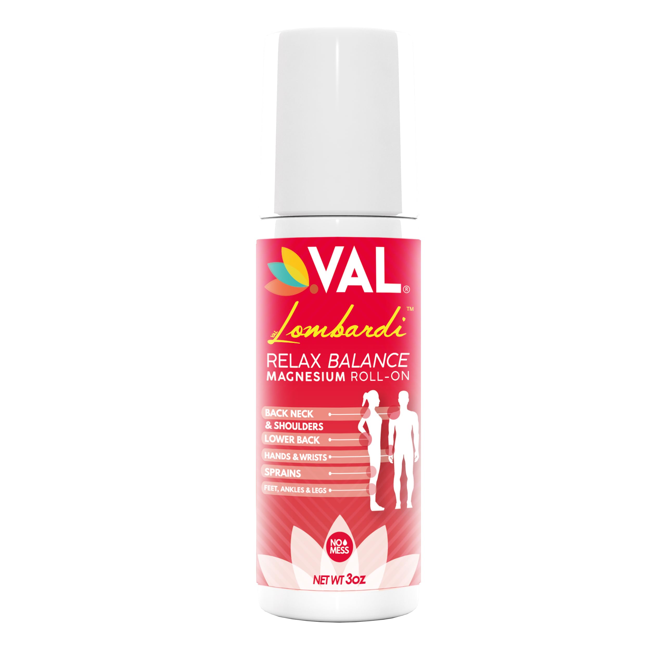 Amazon.com: VAL Magnesium Roll-On for Joint & Muscle Relief | Fast