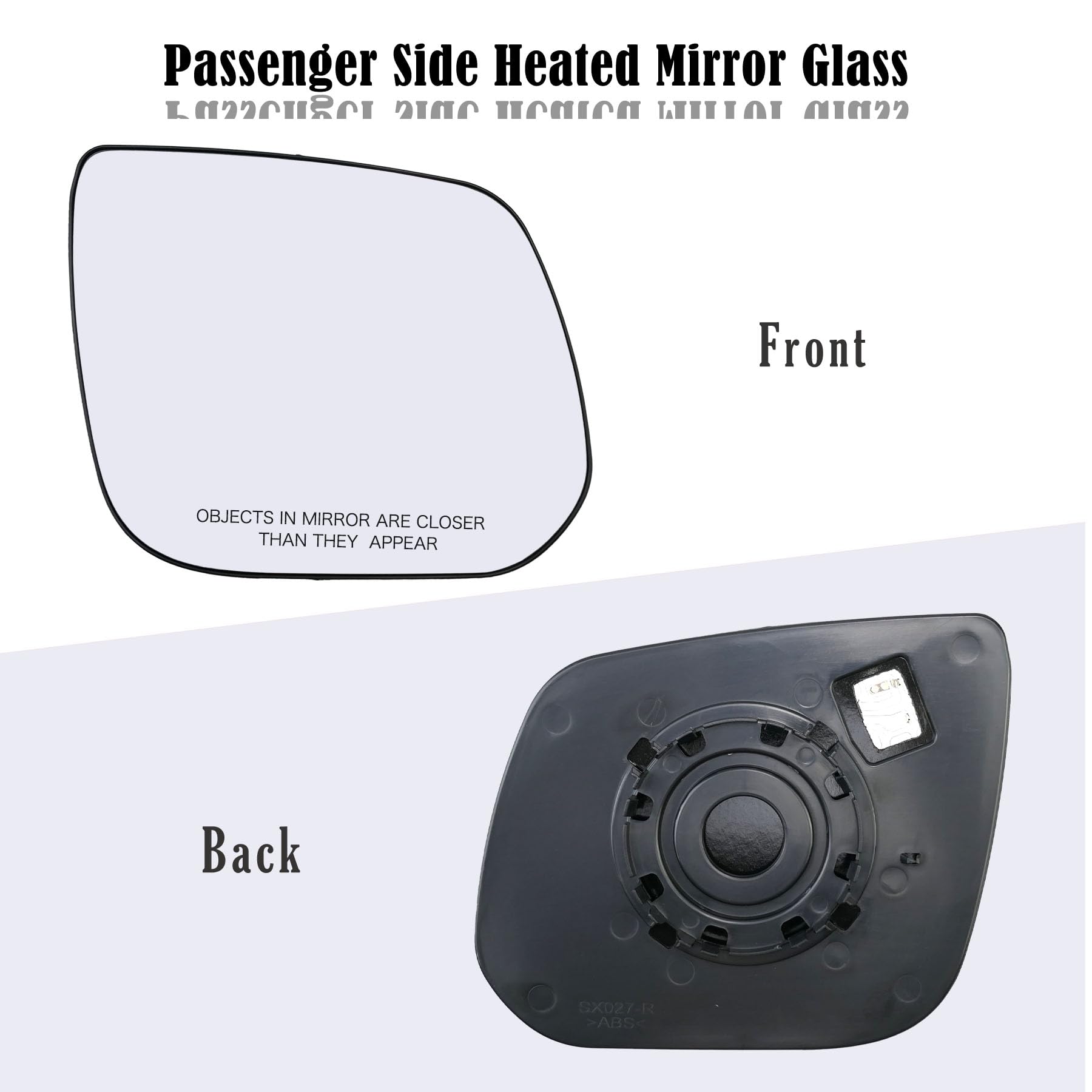 Heated Mirror Glass Set For 2015-2022 Chevrolet Colorado & GMC Canyon - Driver & Passenger