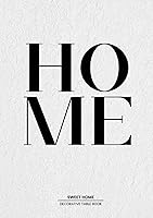 Vista 1 de Home Sweet Home Decorative Statement Table Book Style and Transform An Empty Space Into Something Beautiful - The Perfect Gift For Homeowners