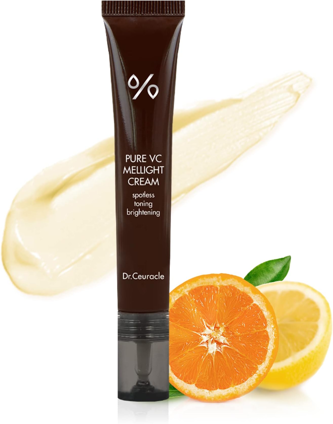 Dr.Ceuracle Pure Vitamin C Mellight Cream - Glow Boosting Moisturizer & Skin Rejuvenating Facial Cream, Normal, Dry, Oily & Combination Skin (20g / 0.70 oz.)