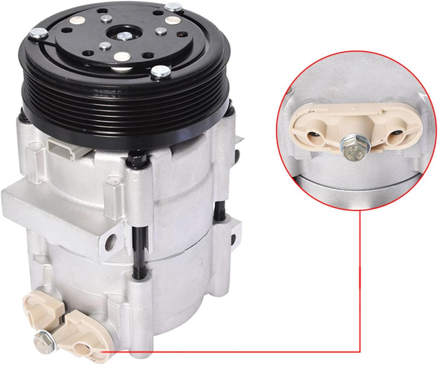 A/C Compressor CO 101640C Replacement for Ford Escape 3.0L 2001-2007 Replacement for Tribute 2001-2006