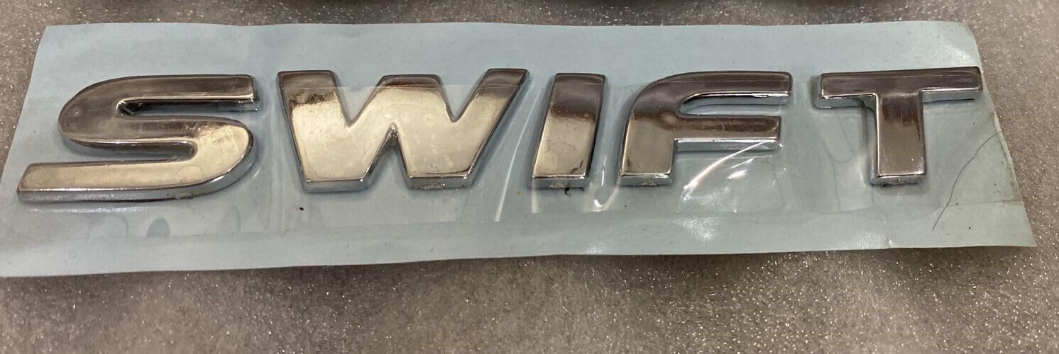 RM EnterpriseS Swift Rear Grill Badge Chrome Tail Gate 3D-image-21