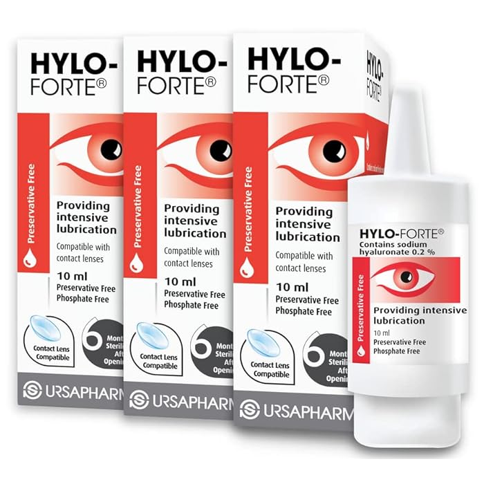 Buy HYLO Forte Triple Pack Preservative Free Lubricating Eye Drops