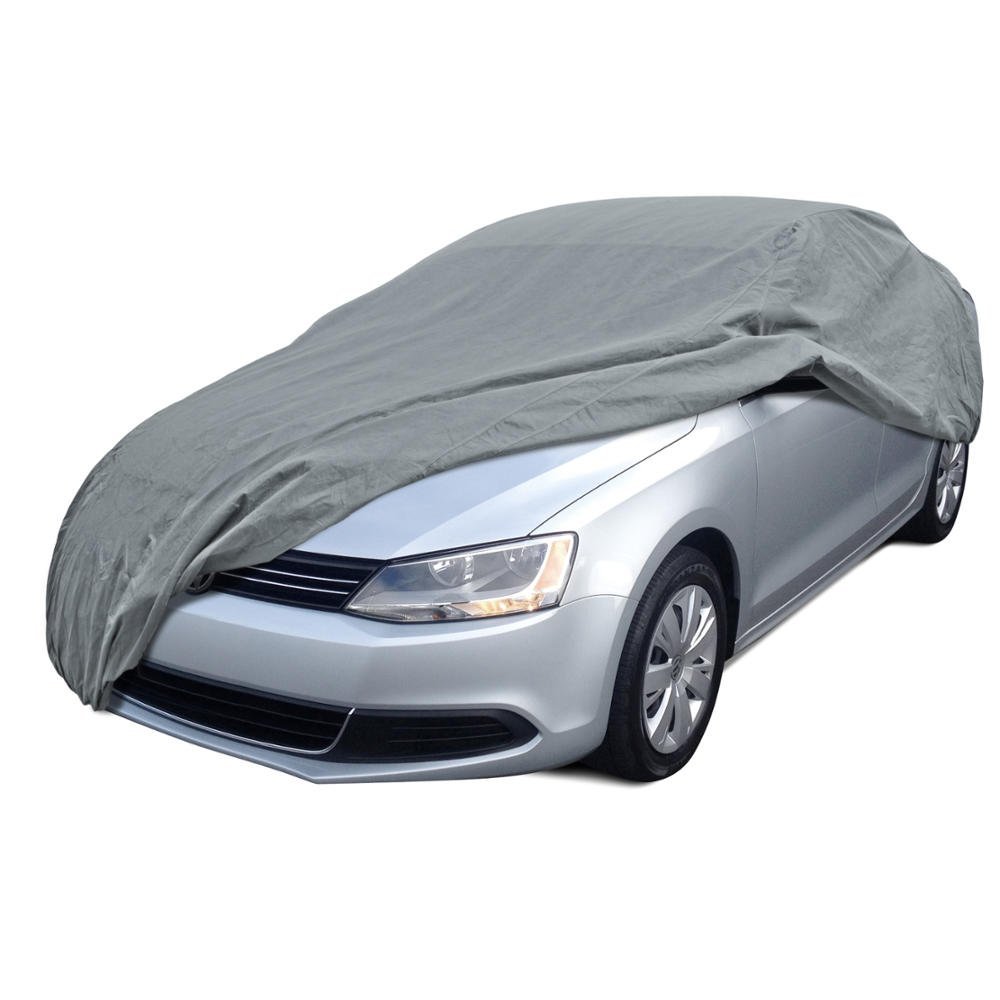 BDK Premium Custom Fit Car Cover for Volkswagen Jetta, All-Weather Protection for Cars Trucks & SUVs, UV Resistant Waterproof Scratch-Resistant, Single Layer Vehicle Cover for Outdoor & Indoor