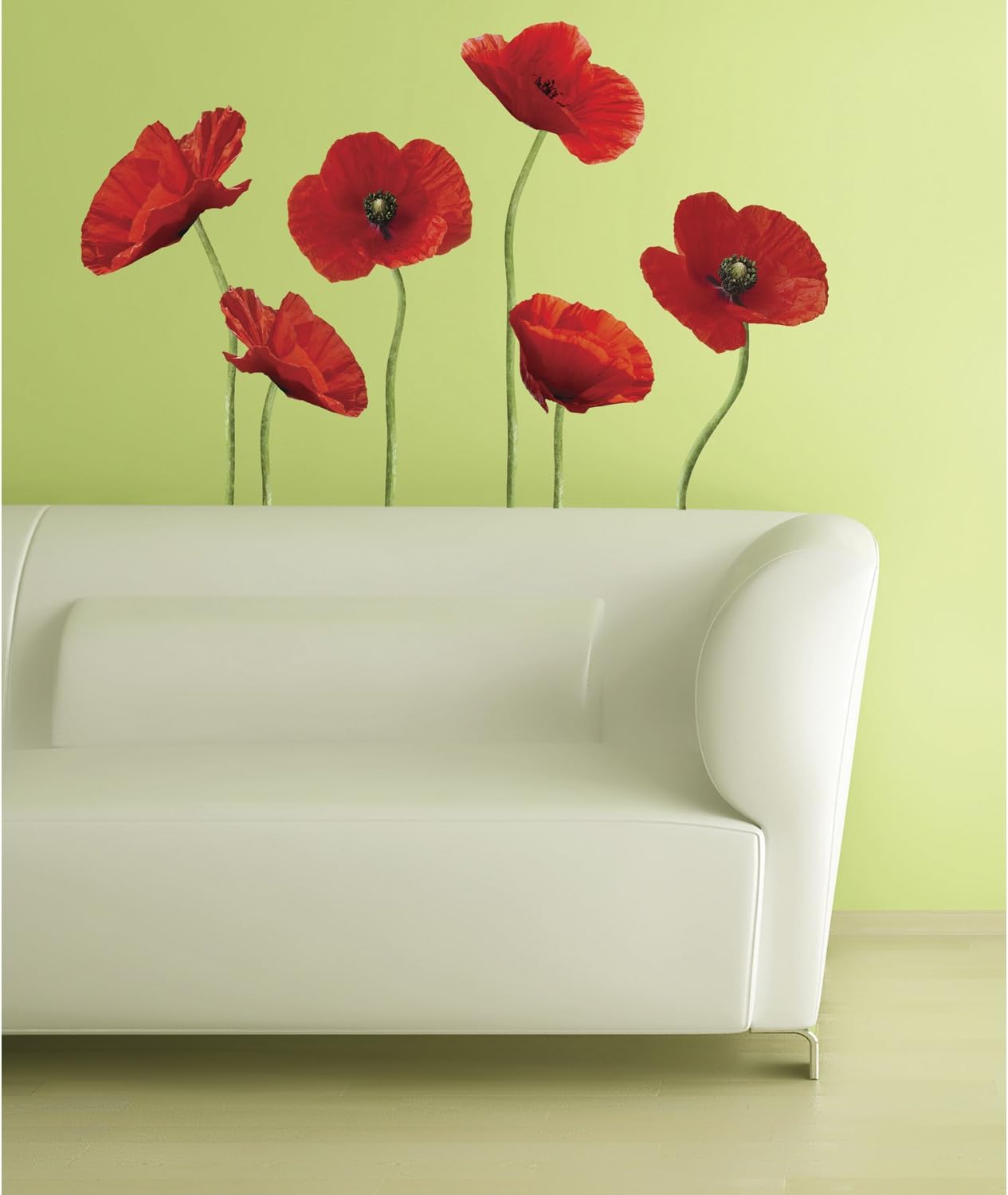 Poppies at Play Giant Wall Decals Amazon.ca Tools & Home Improvement