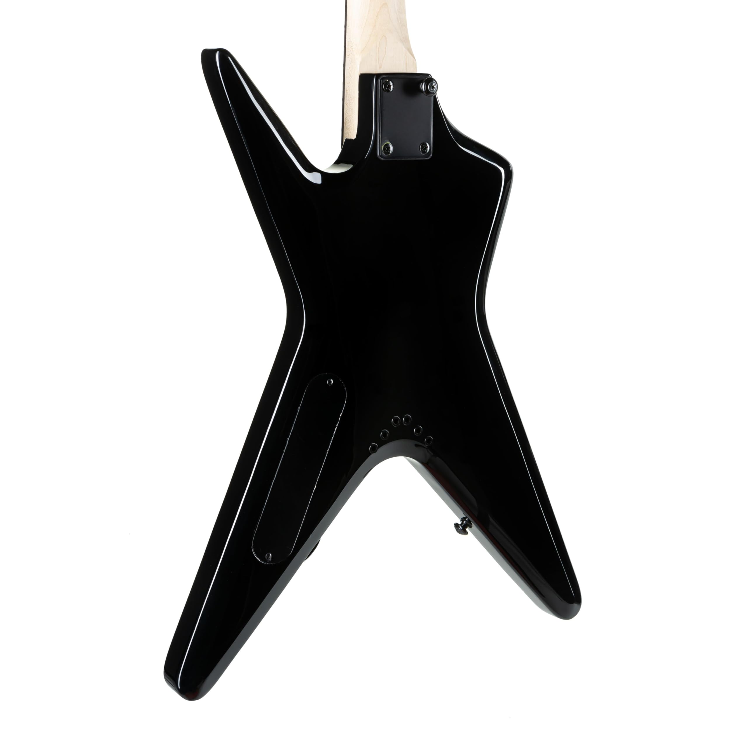 J & D V-200 S Skeleton E-Gitarre, ML-Style, Linde-Korpus, Ahornhals, Composite-Griffbrett, 22 Bünde, High Output Humbucker, Tune-o-Matic Brücke, Schwarze Hardware, Skeleton-Finish