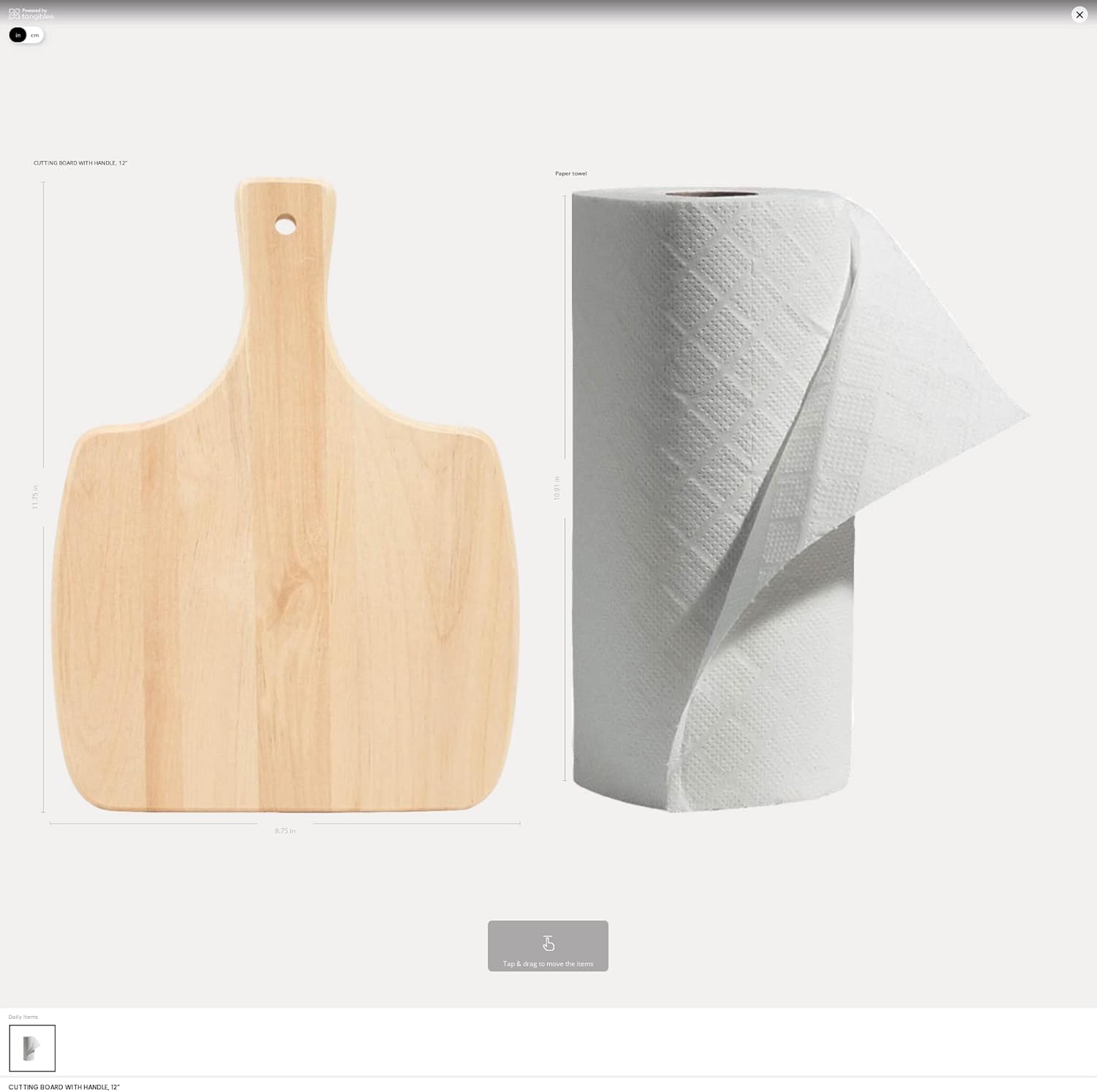 Wooden Cutting Boards with Handle 12 inch, Pack of 2 Large Charcuterie Board, Wood Serving Board, Unfinished Wood, by Woodpeckers
