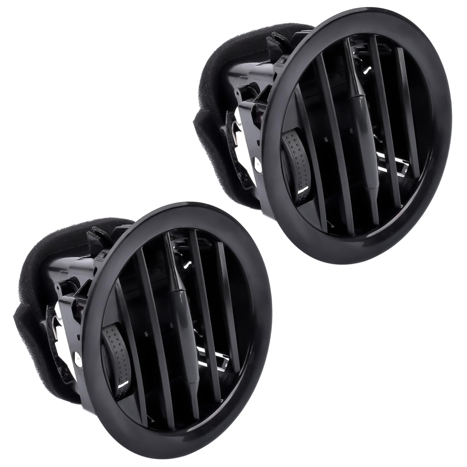 Bisenya 2 bocchetta d'aria bocchetta di ventilazione compatibile con Adam 2013 Corsa D 2007-2015 13180765 13180868 13363313