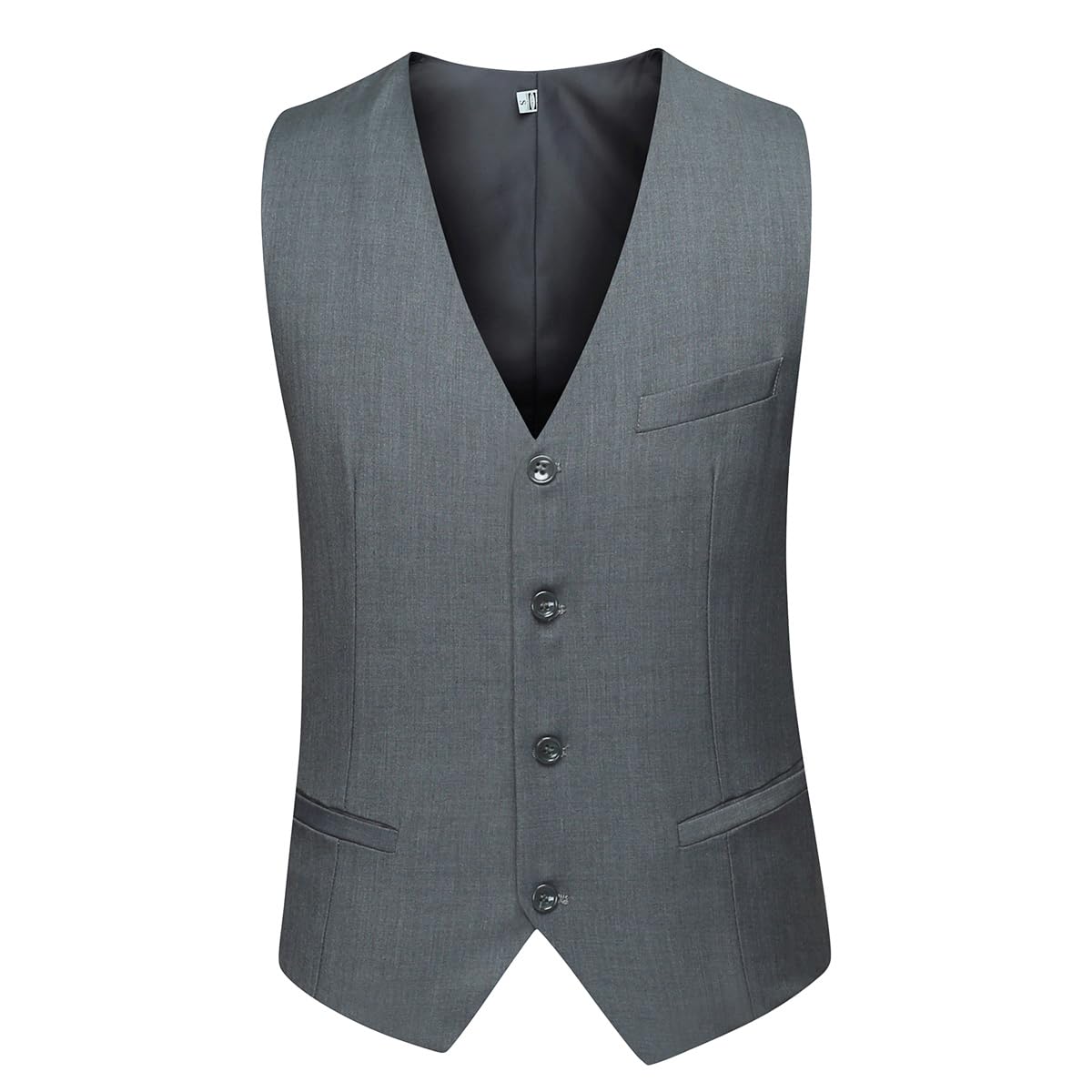 YOUTHUP Abiti da Uomo Elegante Completi 3 Pezzi Abito Slim Fit Blazer Panciotto Pantaloni