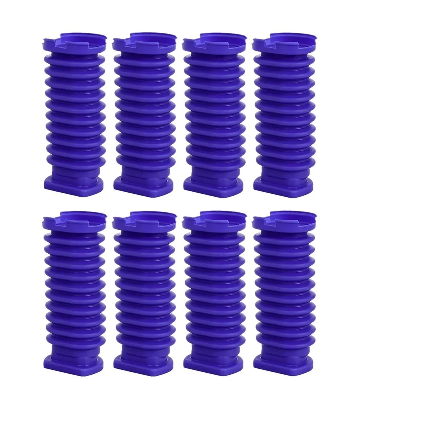 EEZII Vacuum Cleaner Blue Hose，Compatible For Dyson，V8 Slim/V10 Slim/V12 Slim/V15 Slim/SV18/SV20/SV10K(8pcs)