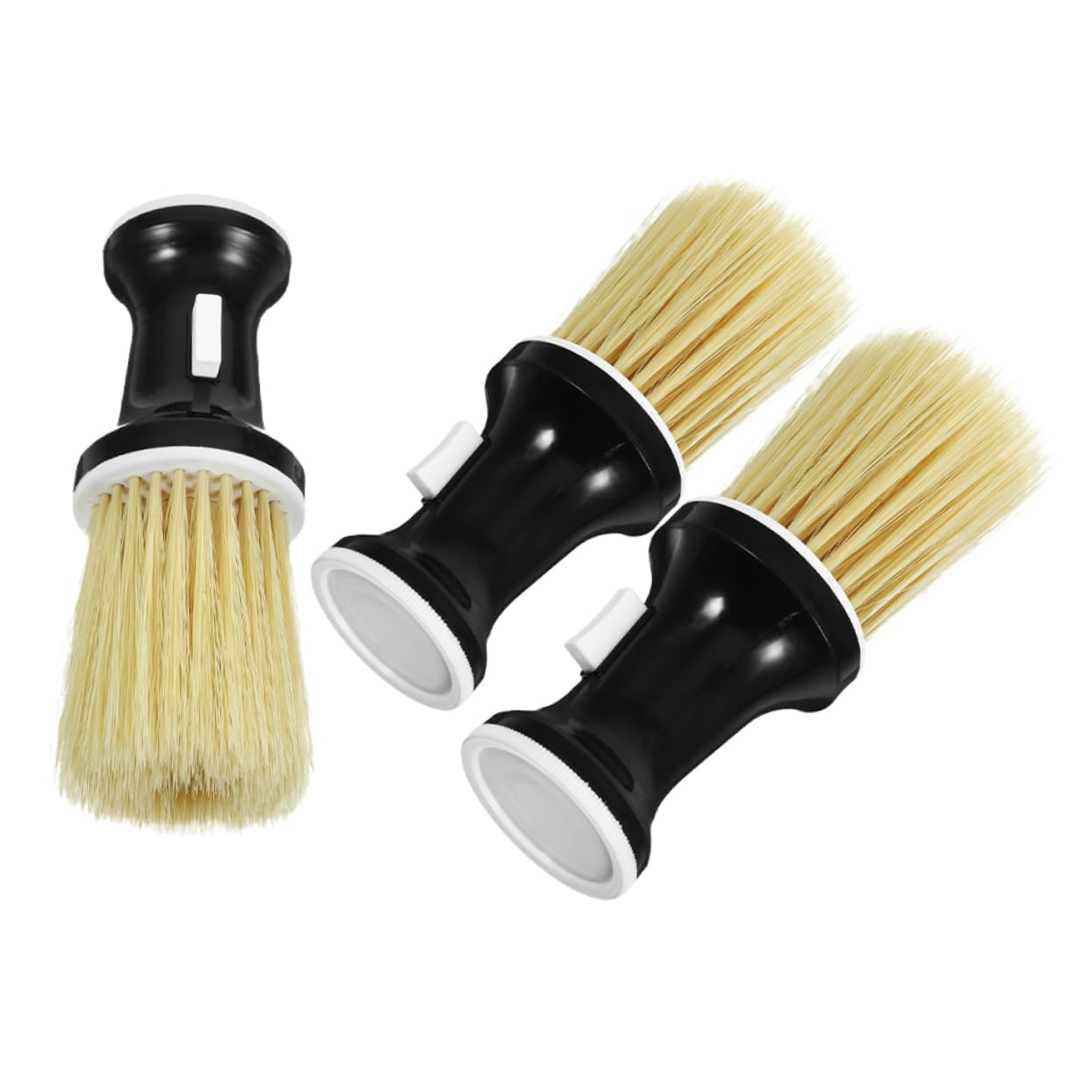 Gogogmee Hair Cleansing Neck Brush Set Barber Brush Detachable Head Hair for Men