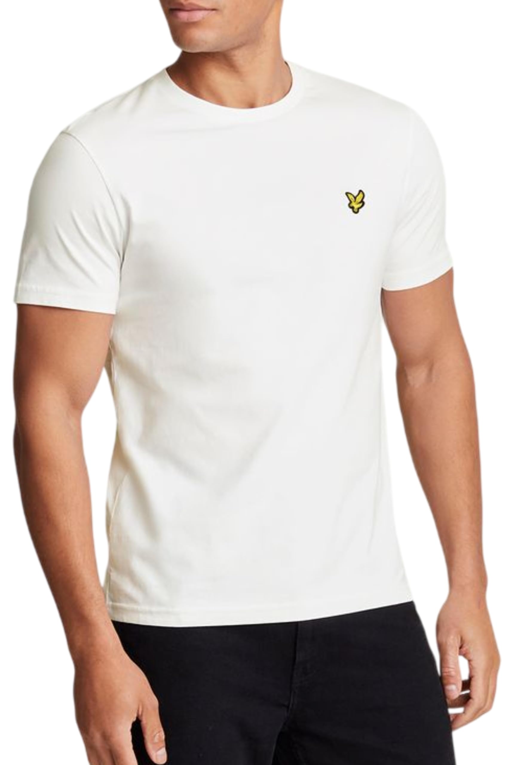 Lyle & Scott Regular Fit Plain T-Shirt, White, Size 2Xl, Men