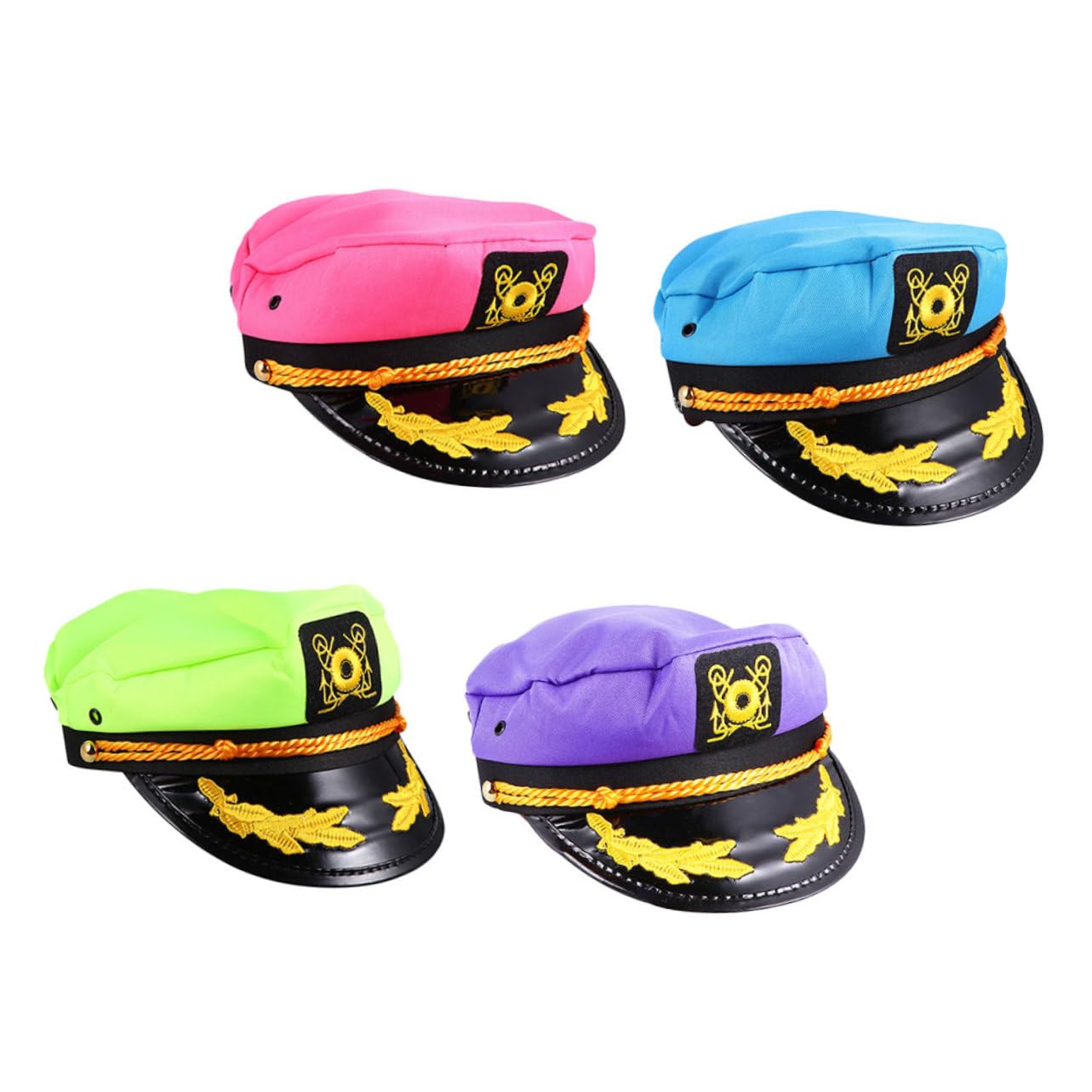 Healeved Berretto Da Marinaio Cappello Da Marinaio Cappello Della Marina Cappucci Del Della Barca Cappello Da Marinaio Per Feste Cosplay Pelle