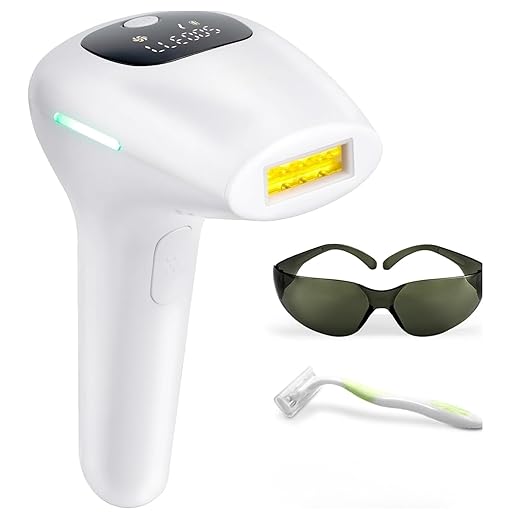 Depilador a Laser IPL THERAMIND Profissional | Redução Progressiva dos Pelos | 5 Níveis de Energia | Modo Automático e Manual | Seguro, Indolor e Uso Doméstico