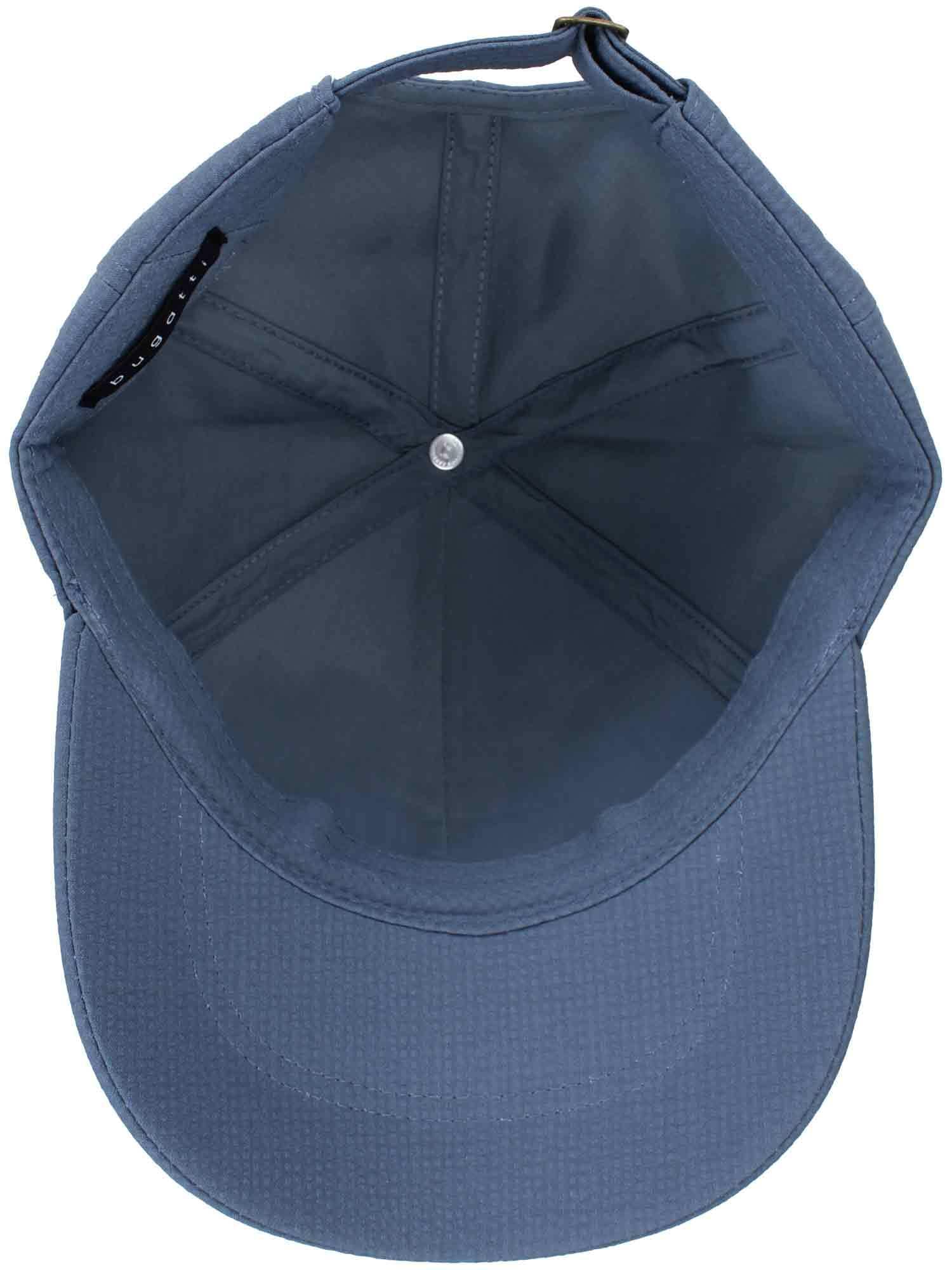 bugatti Gorra Uni Seersucker Flag Mujer/Hombre - de Beisbol Hebilla Metal, con Visera Primavera/Verano Primavera Verano