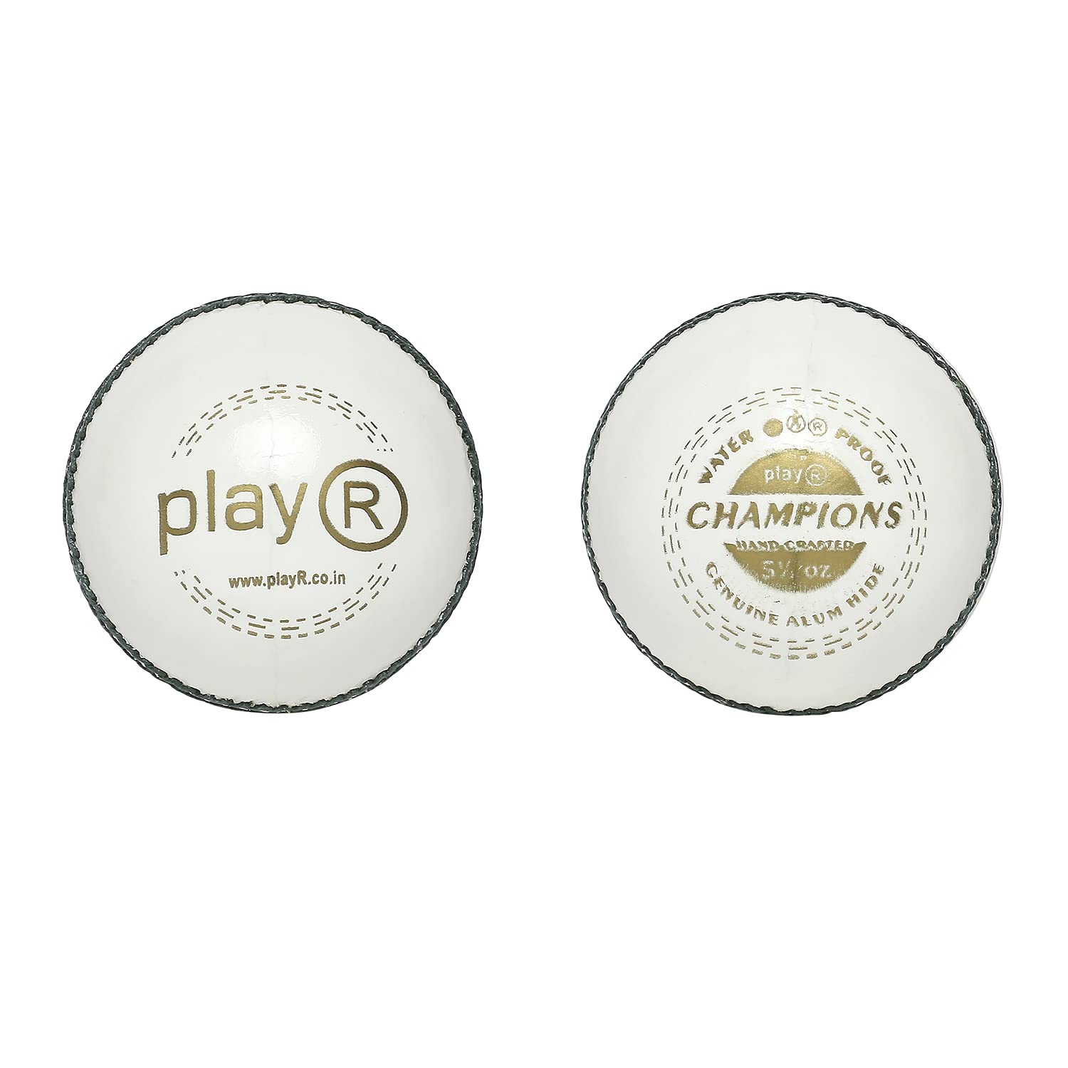 playR Champions Leather Ball - White - Pack of 2 (B0BMXFN1VR) Amazon Price History, Amazon Price Tracker
