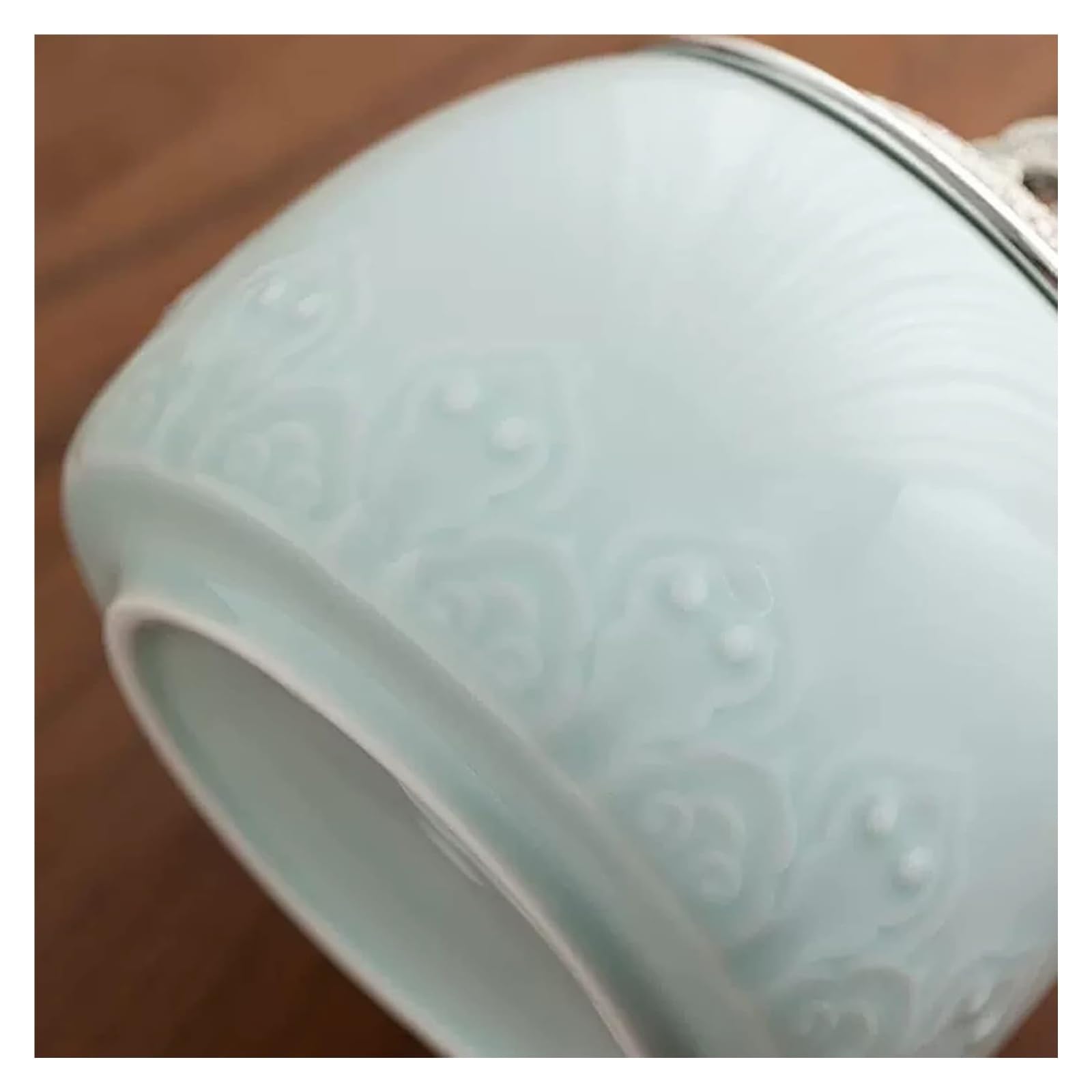 Vintage ceramiczny pojemnik na herbatę, słoik do przechowywania w kuchni, porcelanowy stylu chińskim