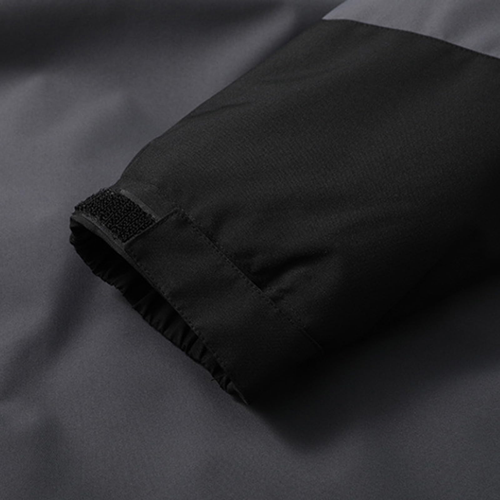 Chubasquero para hombre, impermeable, chaqueta softshell con capucha, chaqueta de lluvia a prueba de viento, chaqueta de primavera, chaqueta ligera, chaqueta de transición, chaqueta de senderismo