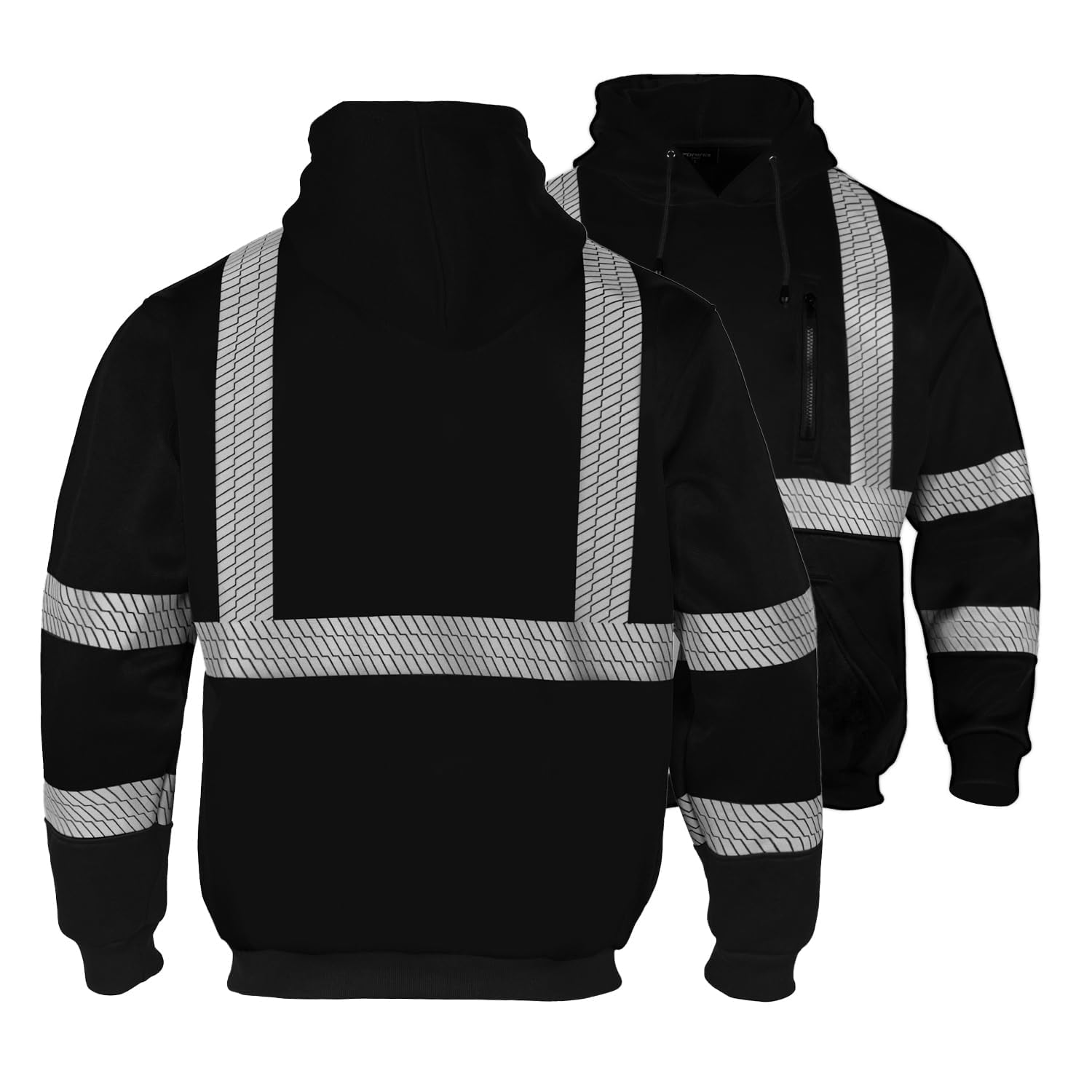 Cold Weather Safety Jacket FONIRRA High Visibility Reflective Hoodie ...