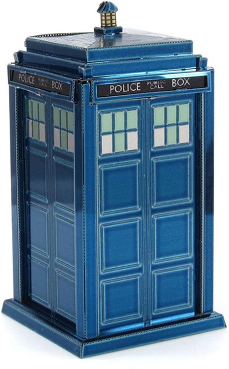 Doctor Who Tardis 3D Metal Model Kit Fascinations