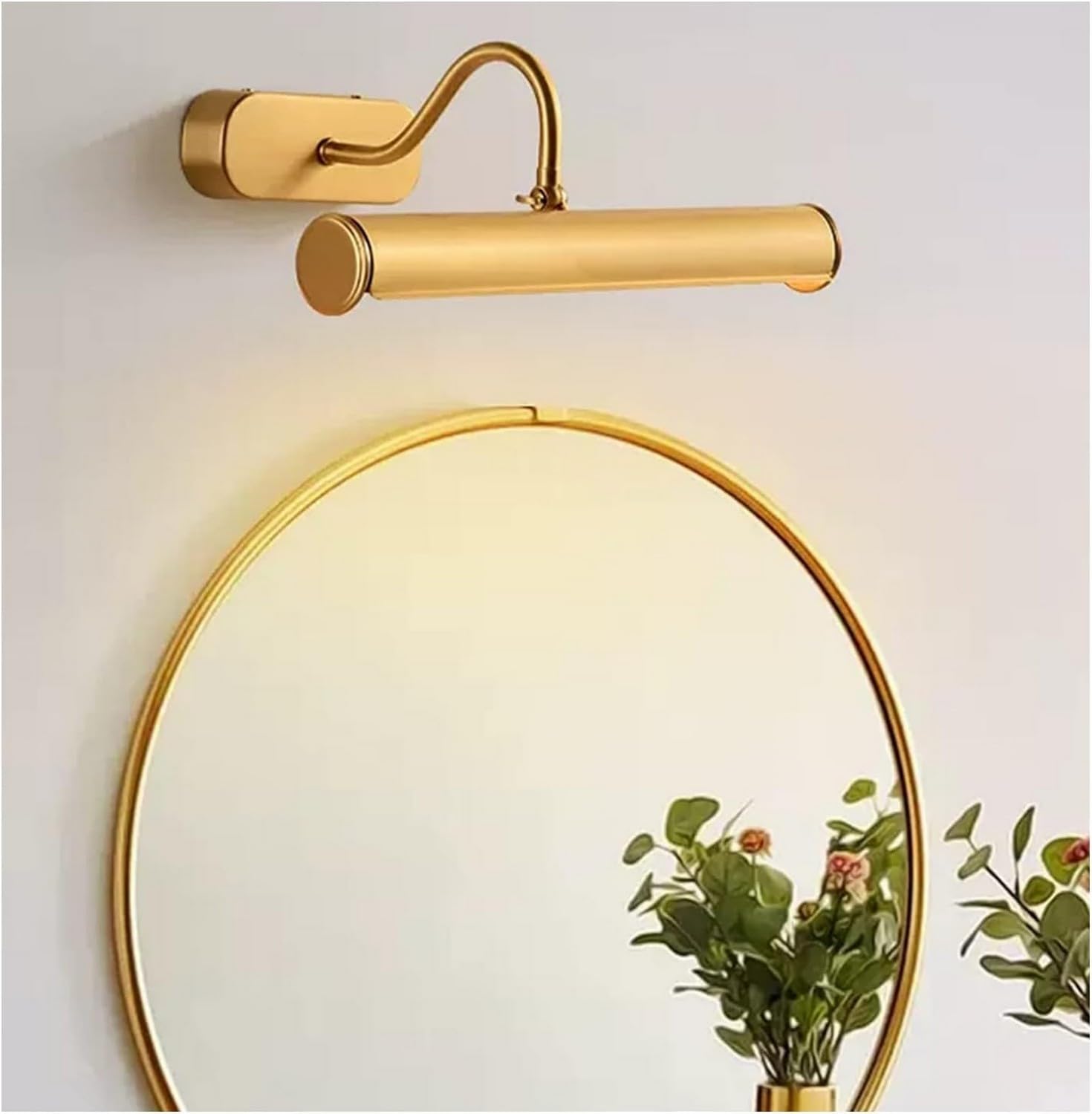 JYBNBBE Wall Sconces for Bedroom LED Vanity Light for Bathroom Lighting Painted Bathroom Lights Over Mirror Wall Light Fixtures Wall Bedside Decor Lamp 37cm