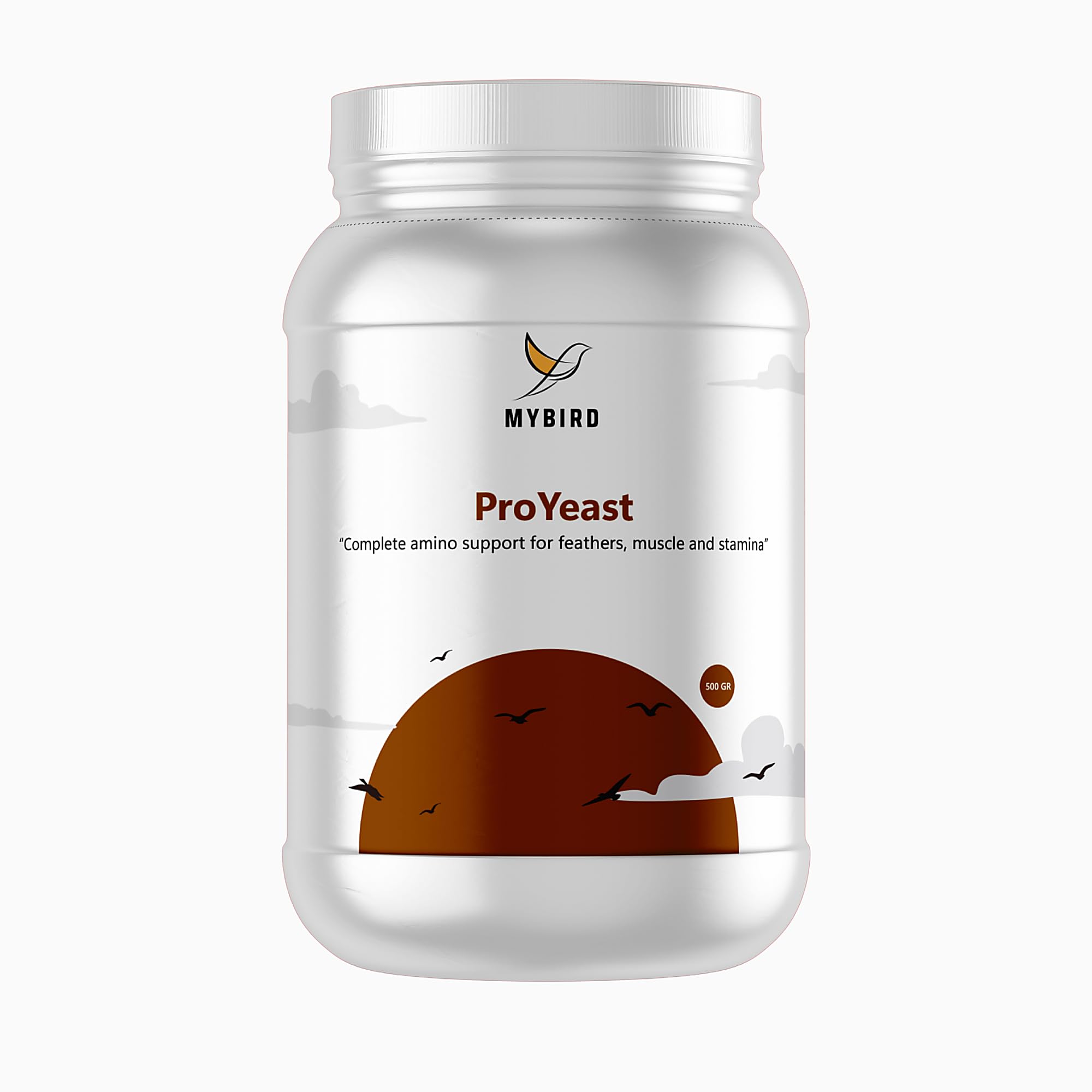ProYeast Premium Brewer's Yeast Supplement for Birds, Complete Amino Acid and B-Complex Vitamin Support, Feather, Muscle and Stamina, 500g-image-35