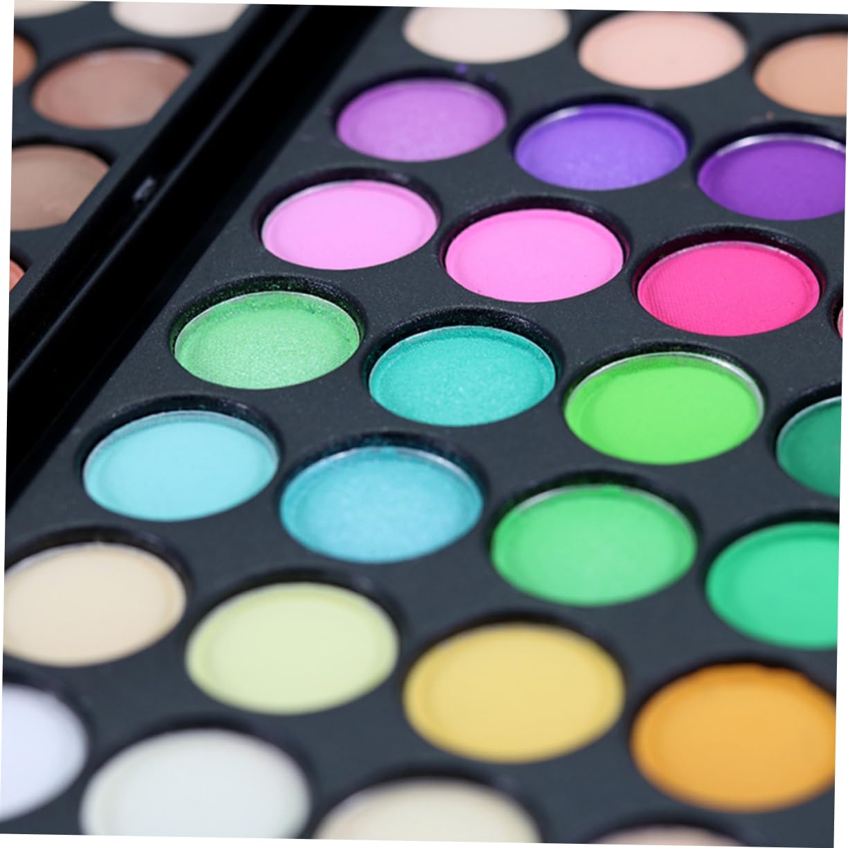 FOMIYES 80 Shadow Palette Matte Pearly Perfect for All Skin Tones Glitter Eye Shadow Look