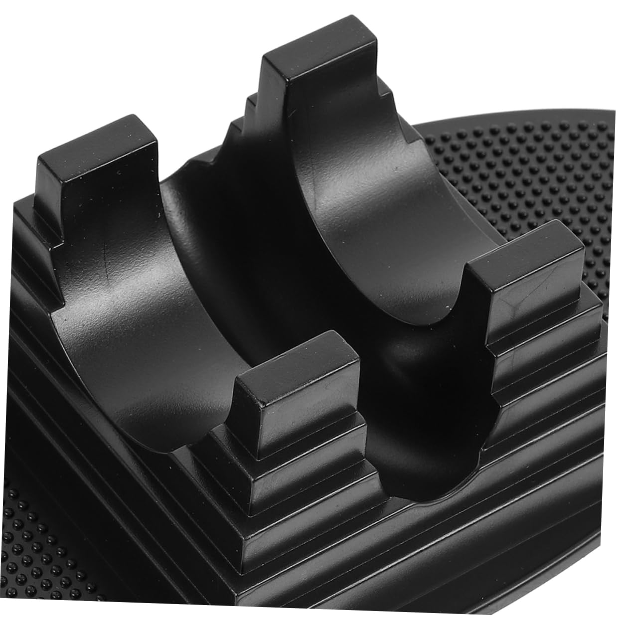 Sosoport Supporto per Monopattino 3pezzi in PC Nero Design Salvaspazio e Installazione Facile, per Parcheggio in Garage e Uso Quotidiano