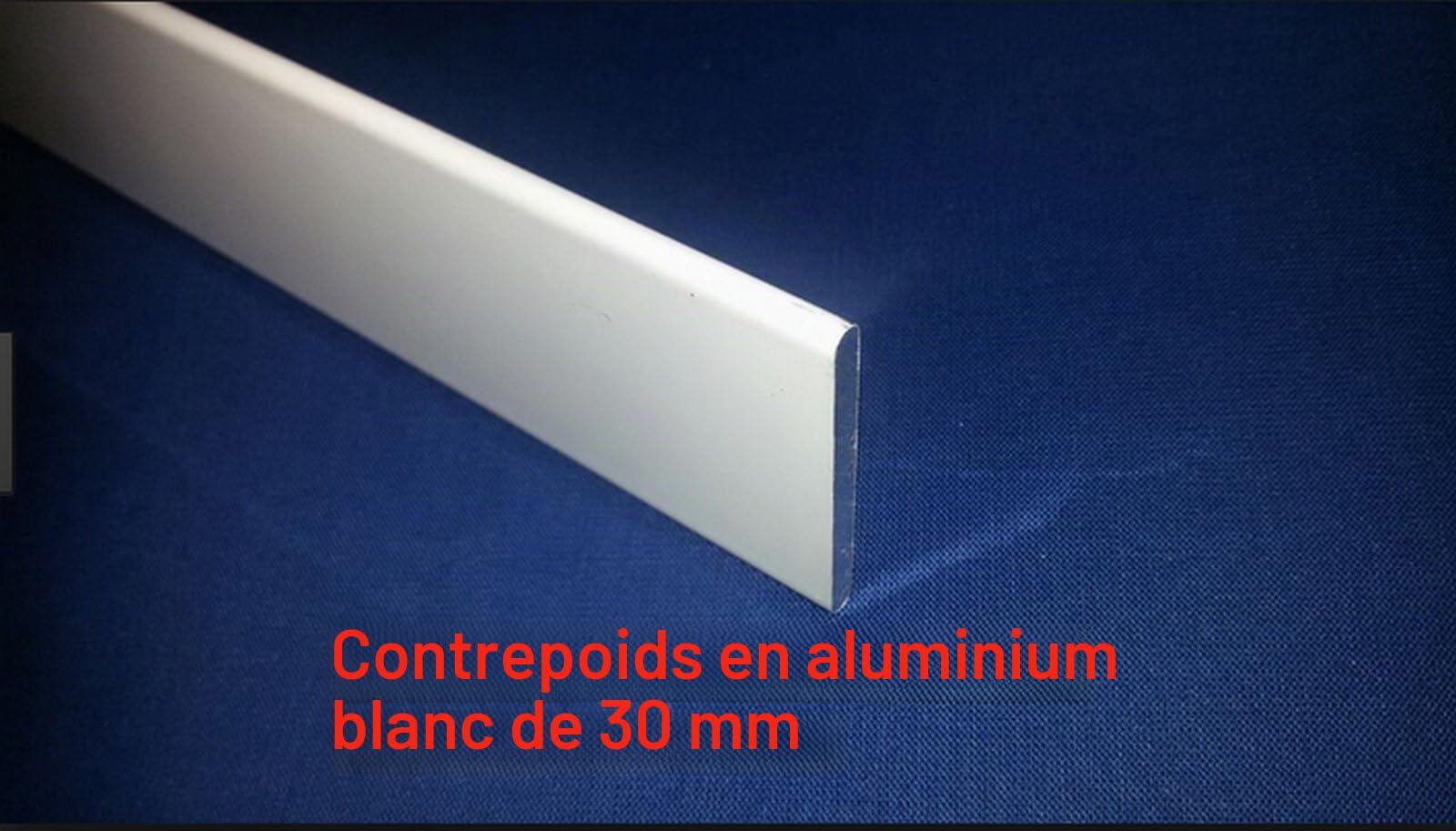 Rail pour panneaux japonais à 3-4-5 voies-longueur du rail 140-160-180-200-210-240-250-300 cm aluminium blanc (4 voies 240 cm)