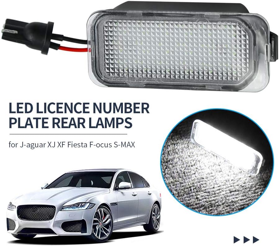 LED Rear Licence Number Plate Lamps for J-aguar XJ Jordan Ubuy
