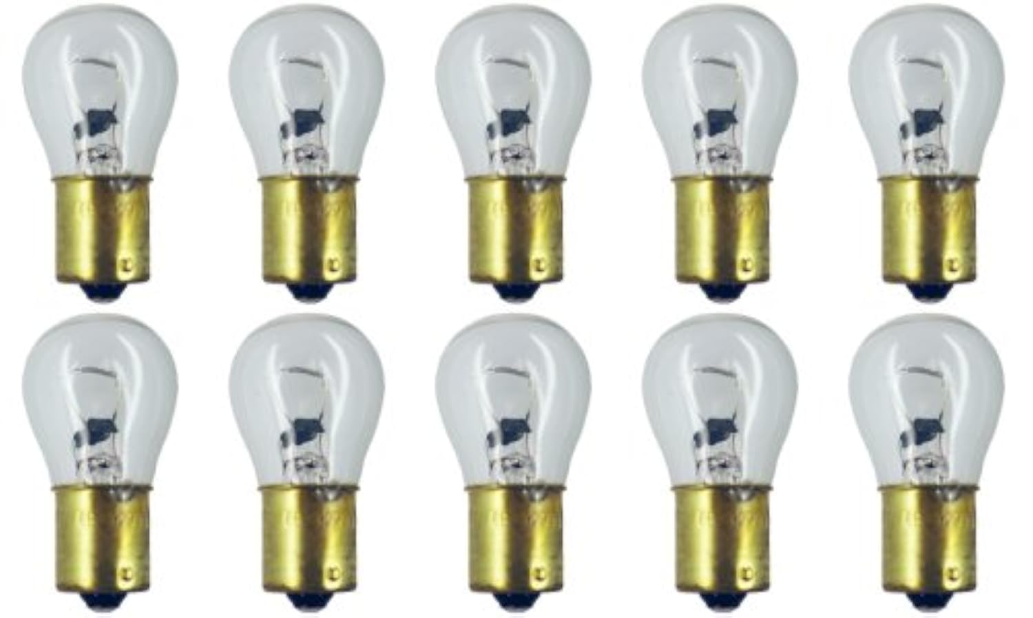 CEC Industries #1295 Bulbs, 12.5 V, 37.5 W, BA15s Base, S-8 shape (Box of 10)