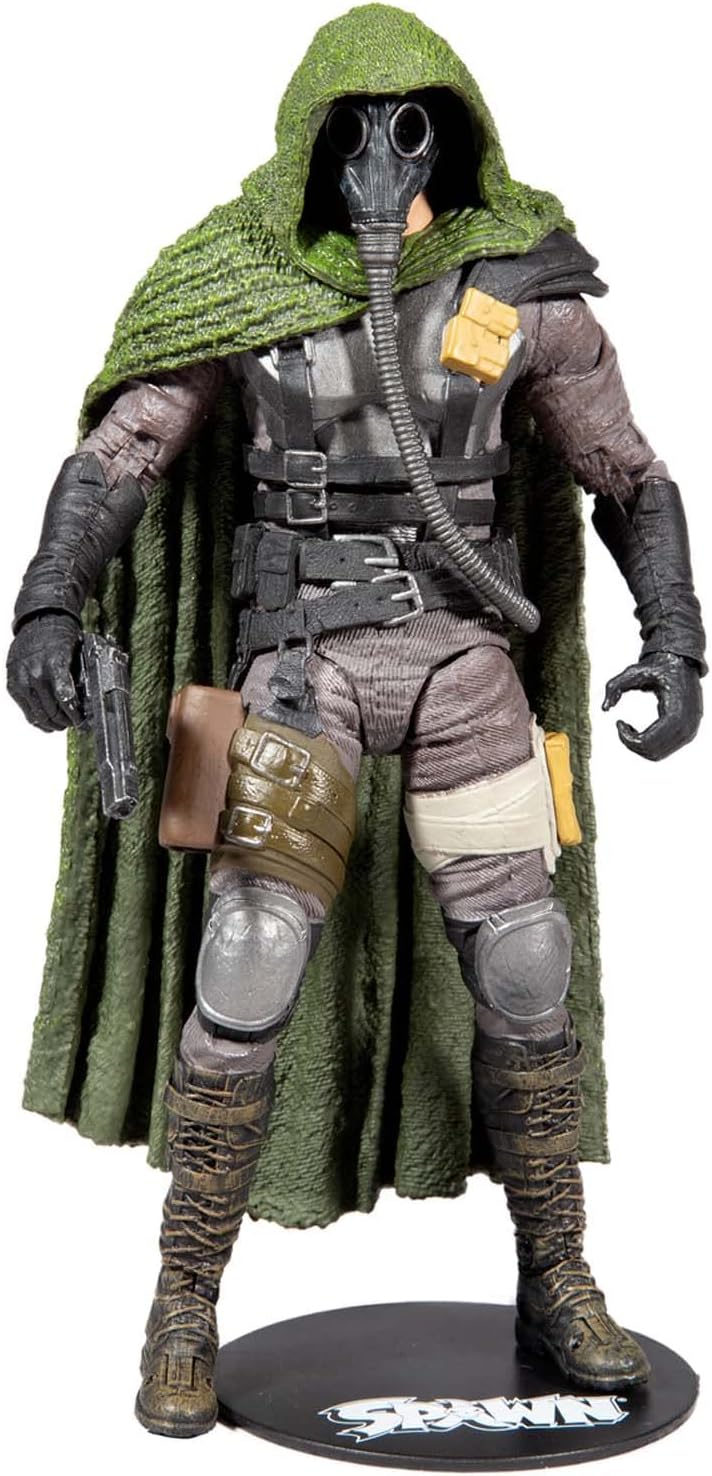 Toys, Spawn Comic 7-inch Soul Crusher Spawn Action Figure with 22 Moving Parts, Collectible Figure with Accessories and Collectors Stand Base – Ages 12+