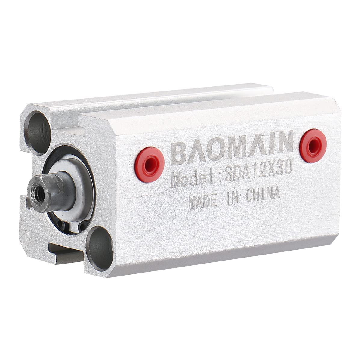 Baomain Compact Thin Air Cylinder SDA32x30 32mm Bore 30mm Stroke — Amazon image 30