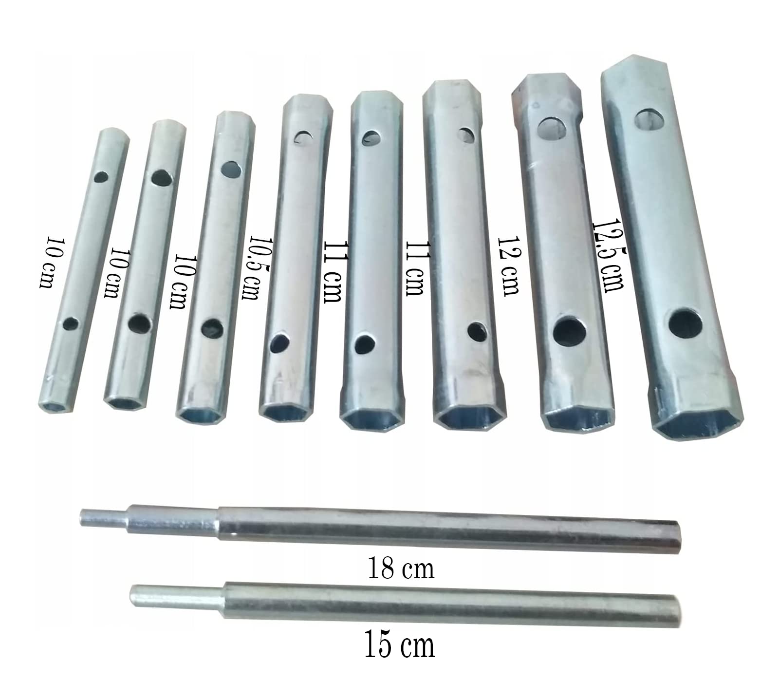 LONTOM Set Di Chiavi Per Tubi, Set Di Chiavi Per Rubinetto, Set Di Chiavi Regolabili Con Testa Di Ricambio, Strumenti Idraulici Per Bagno, Cucina E Giardino - Foto 8