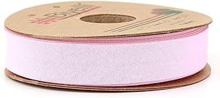 Hobby Trendy Cotton Bias Binding Tape (Single Fold) 20mm-13/16inch (10meters-10.93yards) (Pink)