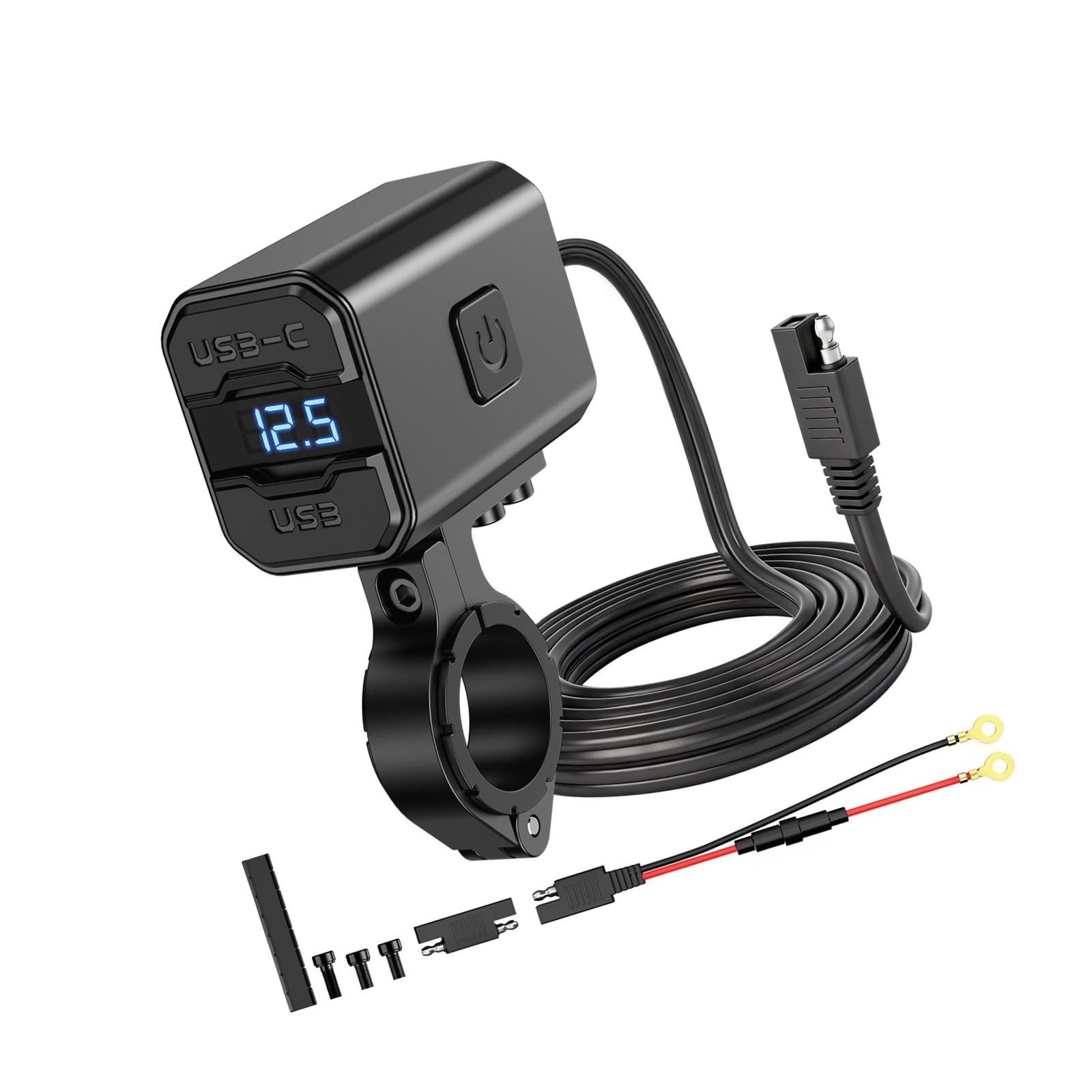 Navigations Ladegerät, USB Anschluss für Motorräder