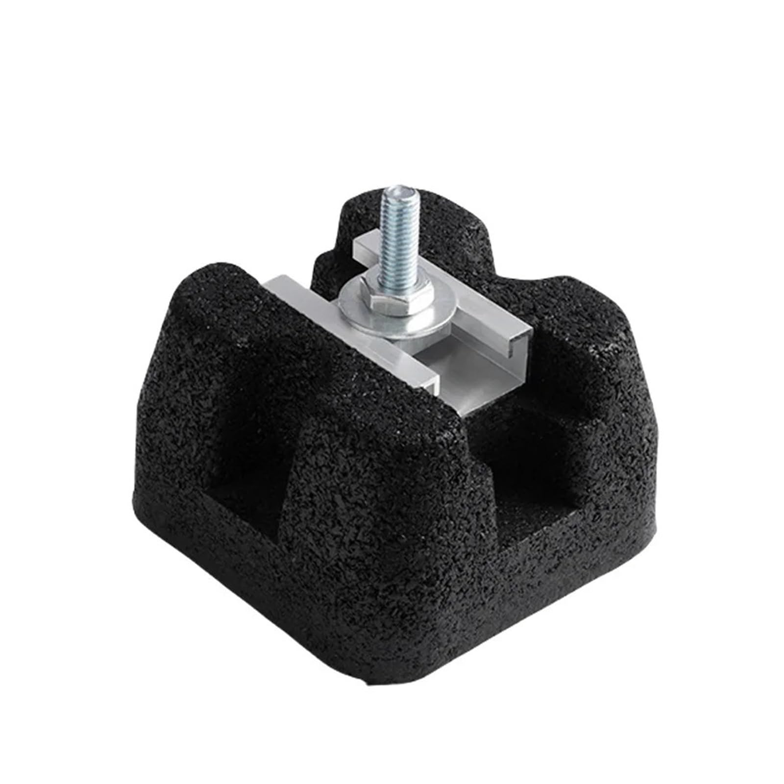 HIZON Almohadilla antivibración for Unidad Exterior de Aire Acondicionado | Base de goma for aire acondicionado central con soporte a prueba de humedad, absorción de impactos universal(4pcs B)