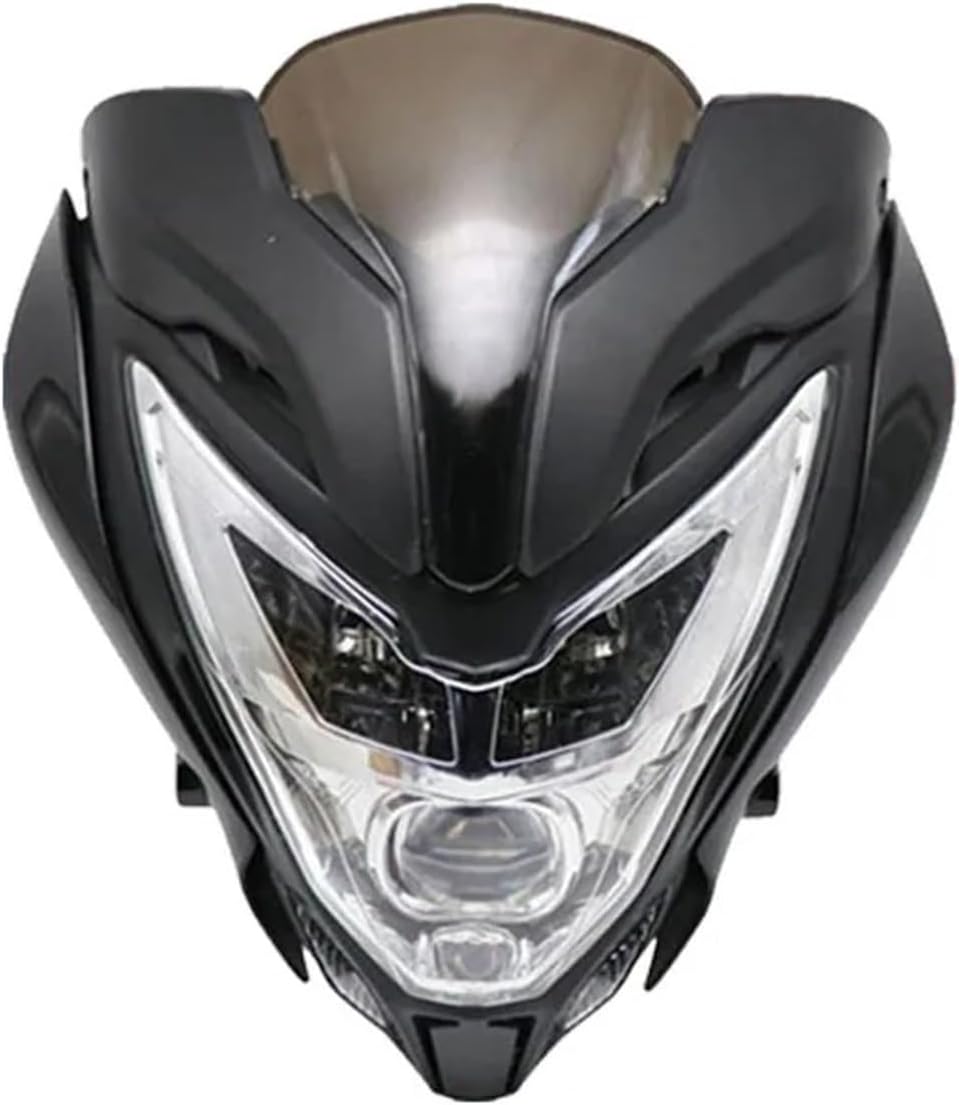 オートバイヘッドライト バジャジ・パルサー 150 200用 フロントヘッドライトアセンブリ パルサー150 パルサー200用 LE