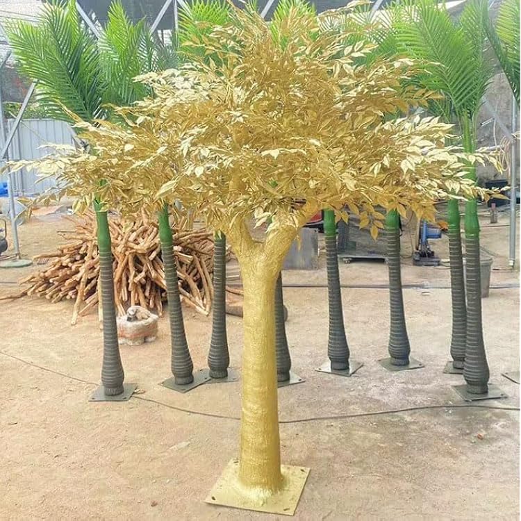 Artificial Golden Banyan Tree Gold Tree Money Tree Martinique | Ubuy