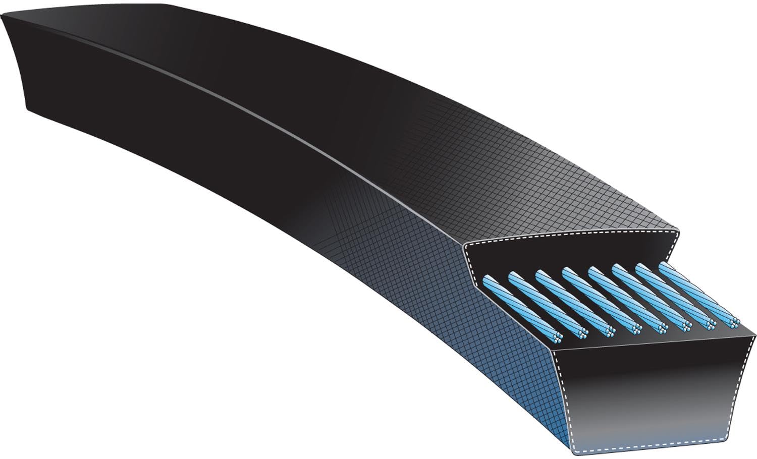 ACDelco 4L560 - Correa trapezoidal profesional para césped y jardín