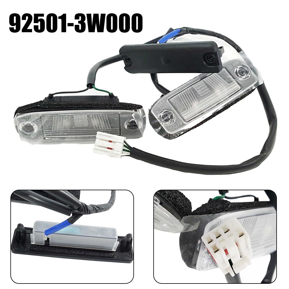 LED Kennzeichenbeleuchtung Module KIA Cadenza, Mit E-Prüfzeichen LED Kennzeichen - Foto 12