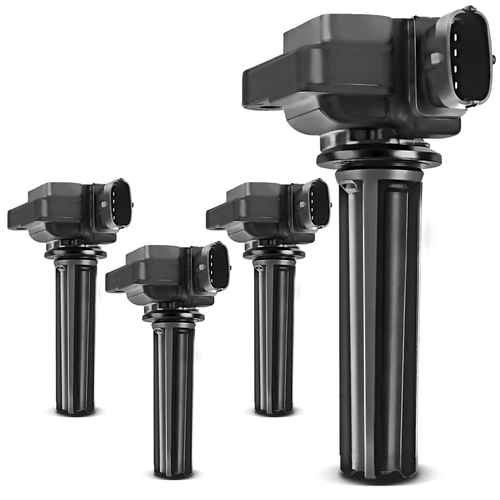 Frankberg 4 bobinas de encendido módulo de encendido 12787707 | Compatible con: 9-3 Convertible YS3F, Vectra C Z02, 9-3 D75 D79 E79 YS3F, Signum Z03, 9-3 Familiar E50, Vectra C CC Z02