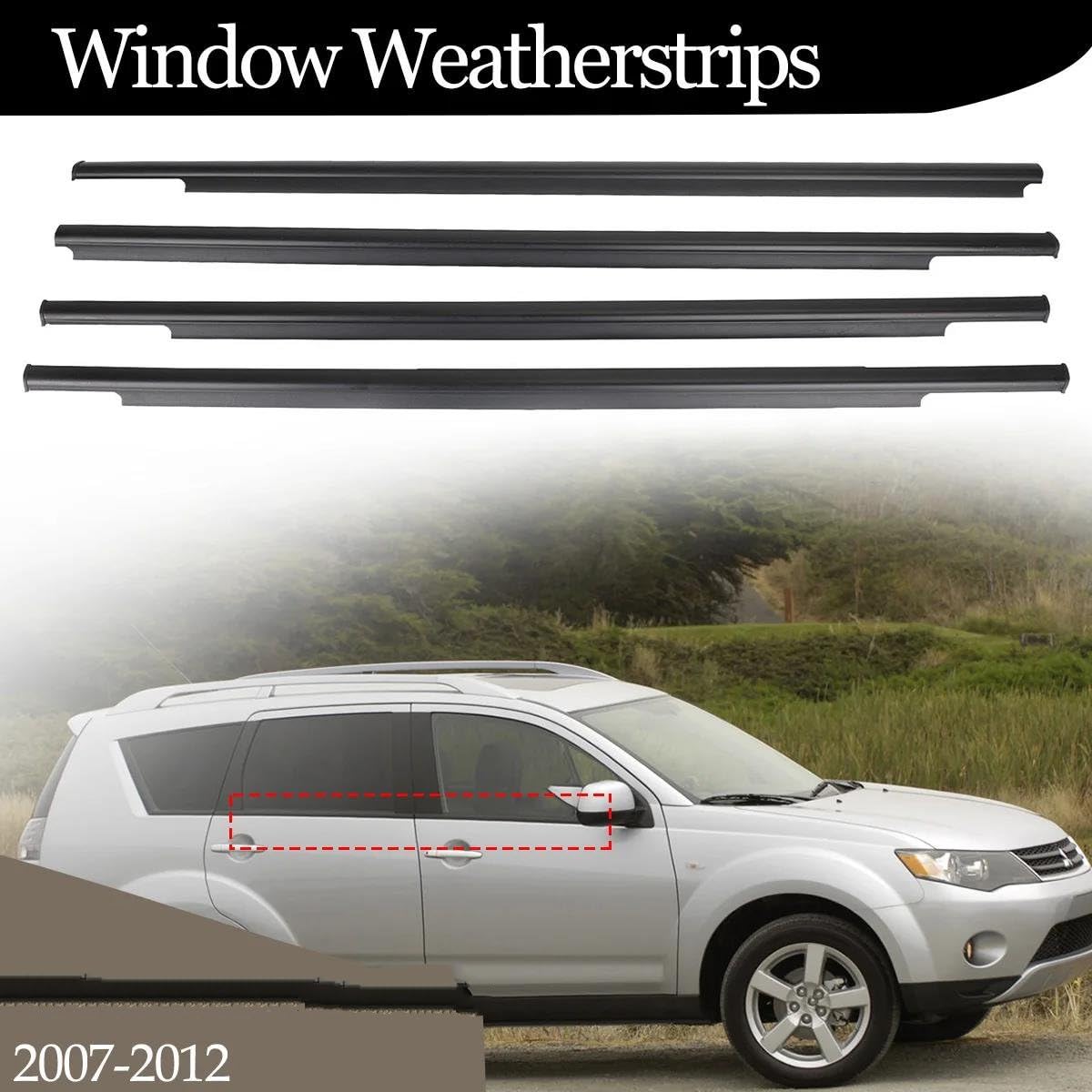 Amazon.co.jp: ウェザーストリップ 4X アウター/インナーウィンドウ
