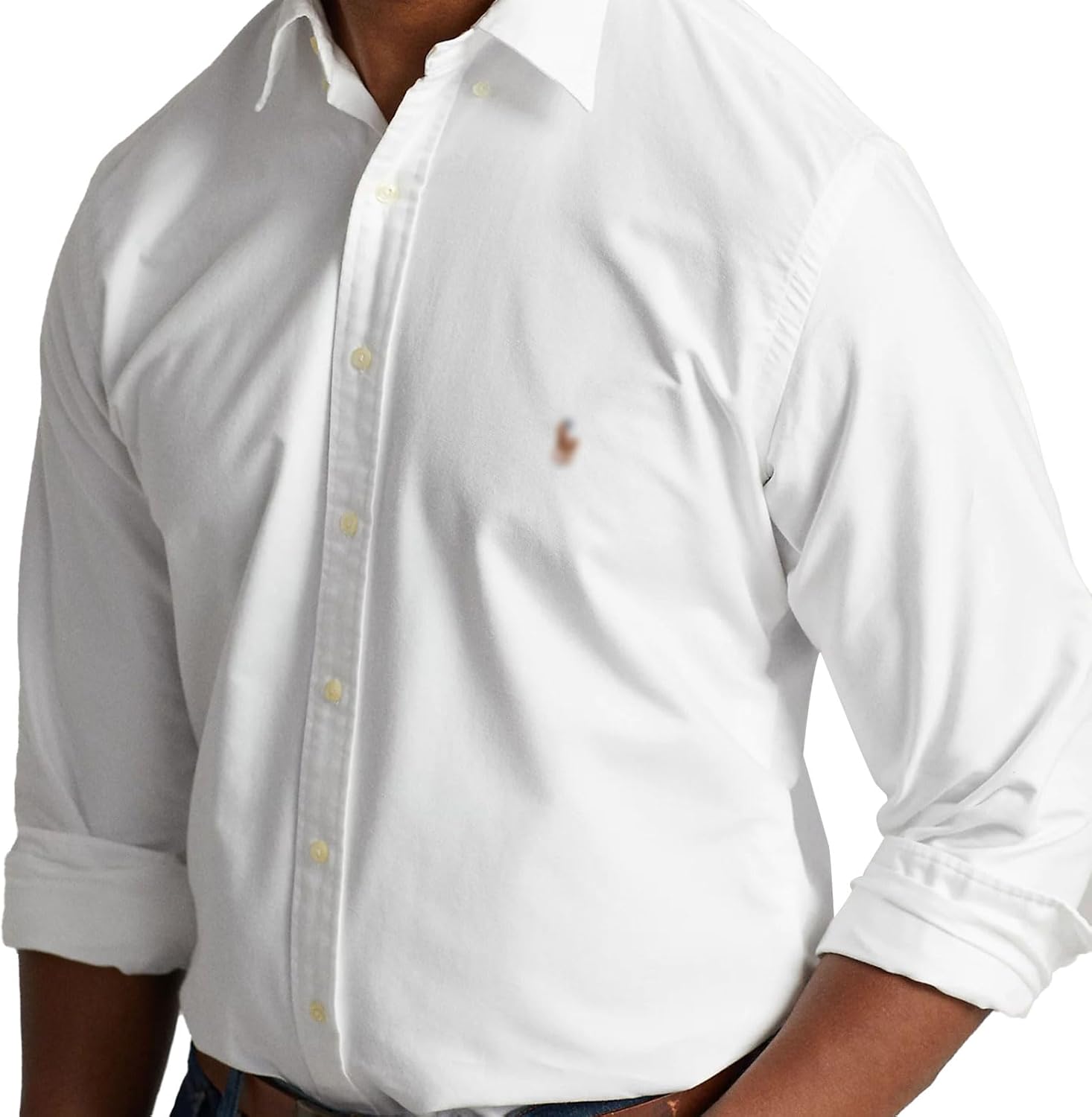 Men's Long Sleeve Classic Oxford Shirt - Image 2