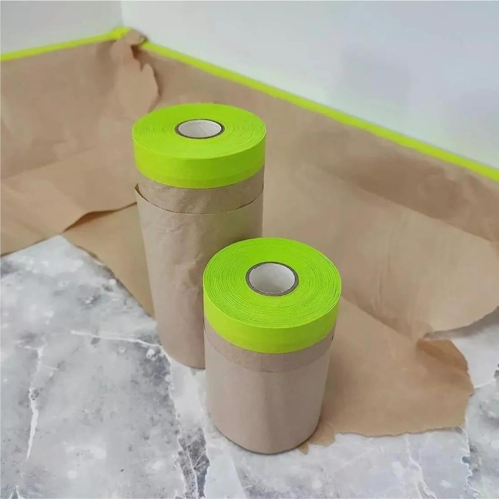 2 Cintas De Papel De Enmascarar Pregrabadas.