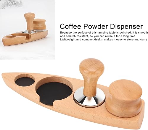 Miniatura 3 de Juego de 3 soportes para manipulación de café, café en polvo, café, estación de manipulación, martillo, soporte para distribuidor, organización para