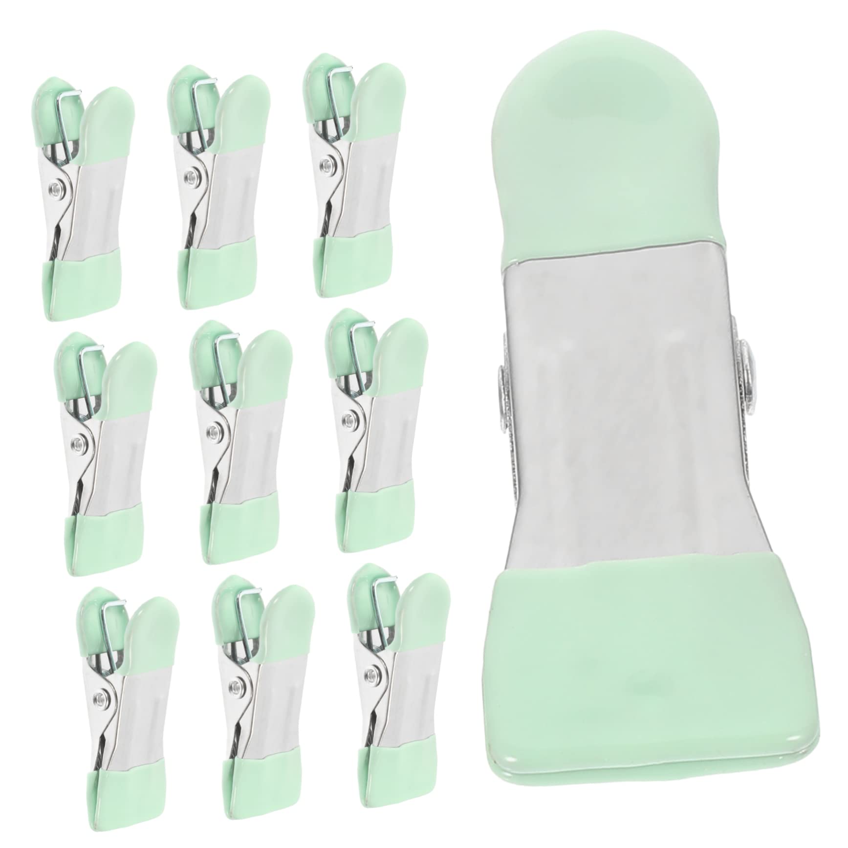 Alipis 40pezzi Mollette Per Bucato Clip Versatili Per Abbigliamento e Sacchetti Alimentari Resistente e Portatile Per Uso Quotidiano Clip Antivento Per Asciugare e Appendere Casa e All