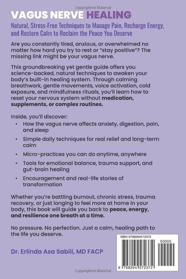 Vagus Nerve Healing: Natural, Stress-Free Techniques to Manage Pain, Recharge Energy, and Restore Calm to Reclaim the Peace You Deserve - Image 2
