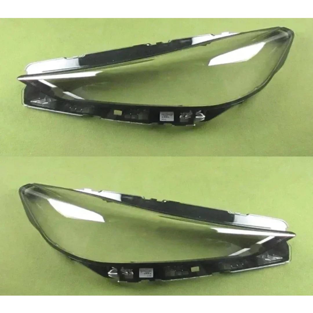 Oulesh Headlight Lens Cover for MG 5 2020-2022, Car Front Headlight Cover Transparent Lampshade Headlamp Shell